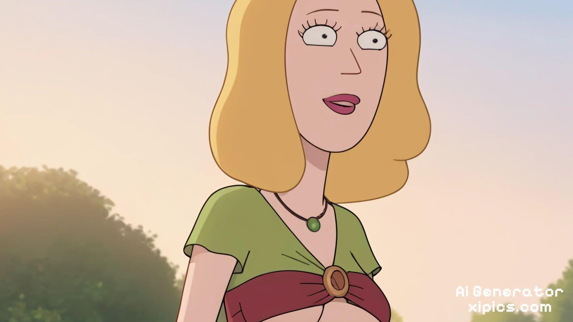 rick and morty beth porn video